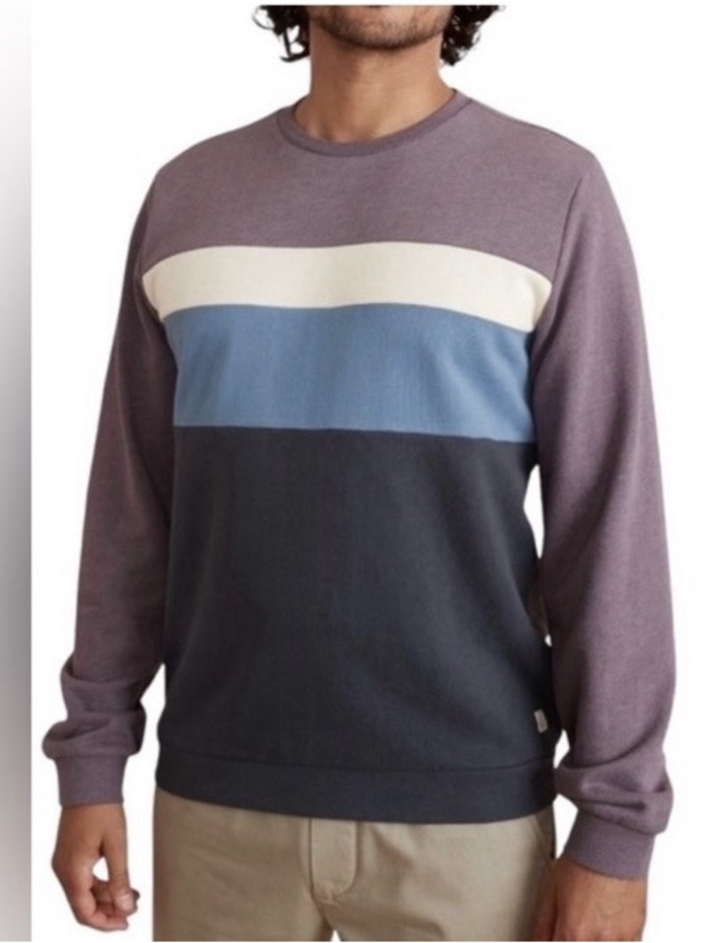 Marine Layer Color-block Jordan Sweatshirt